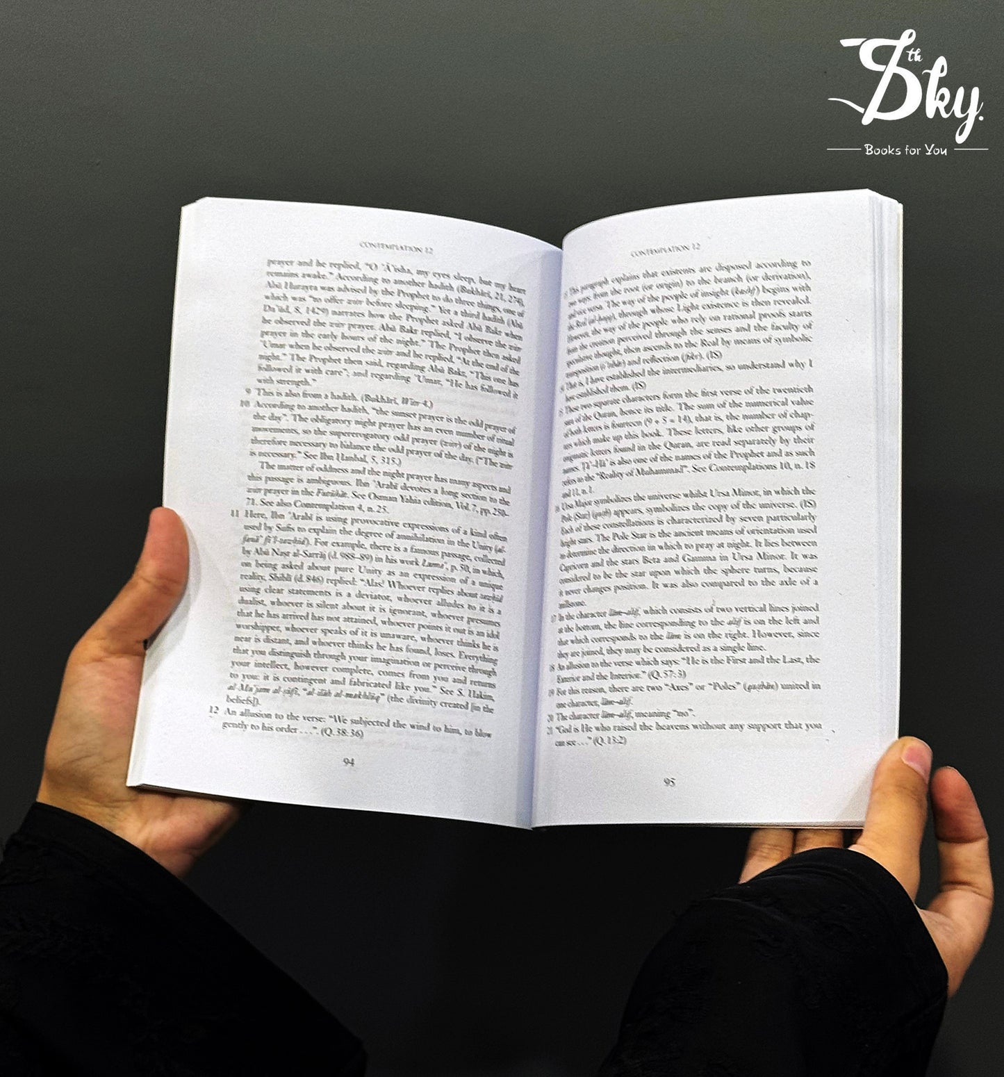 Contemplation Of The Holy Mysteries By Ibn Arabi