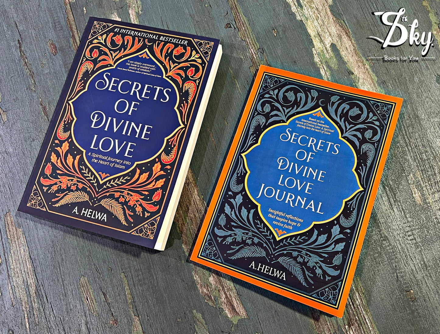 2 Books Set By A.Helwa(Secrets Of Divine Love: A Spiritual Journey Into The Heart Of Islam+Secrets Of Divine Love Journal : Insightful Reflections That Inspire Hope and Revive Faith+)