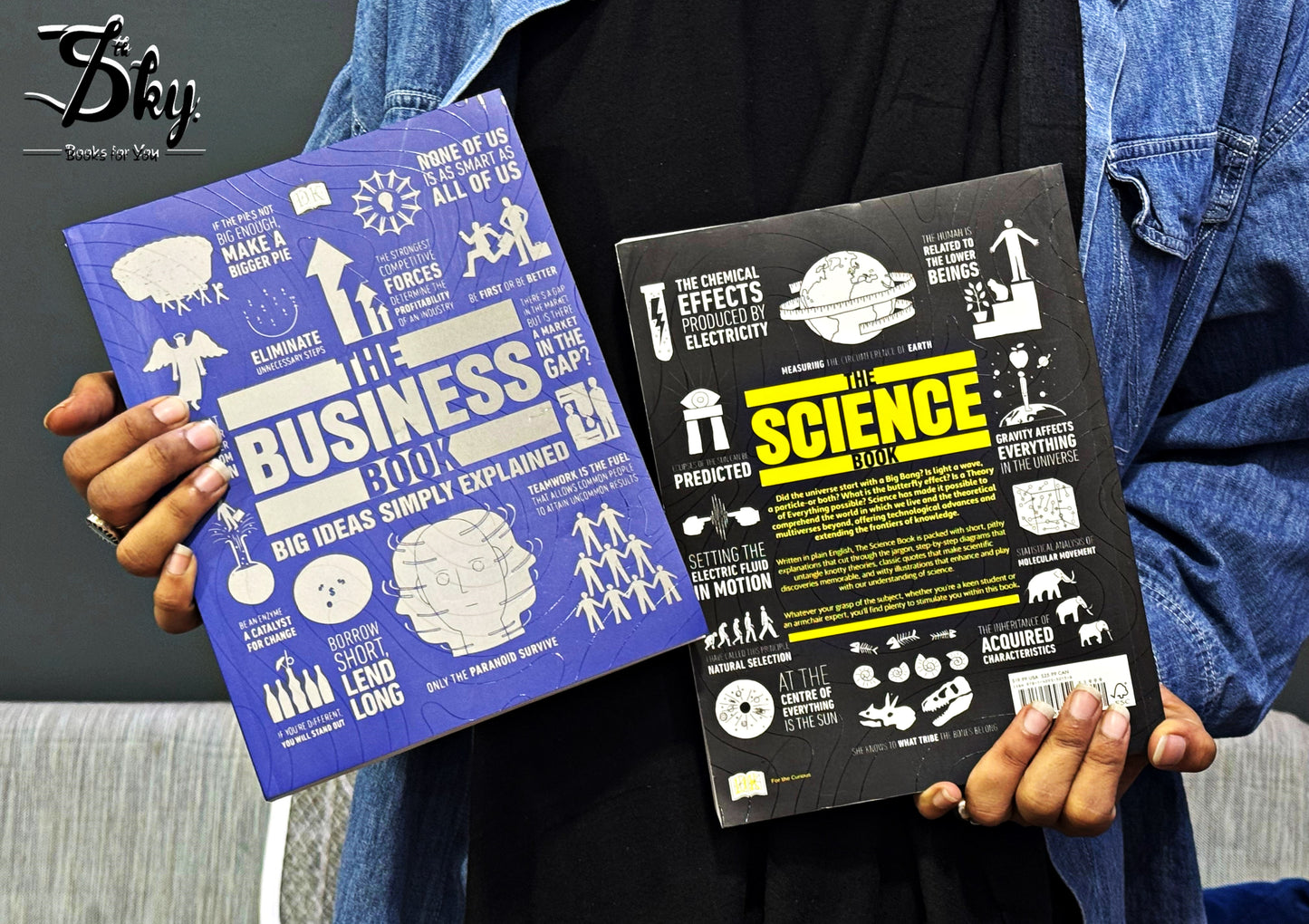 2 Books Set ( The Science Book + The Business Book )