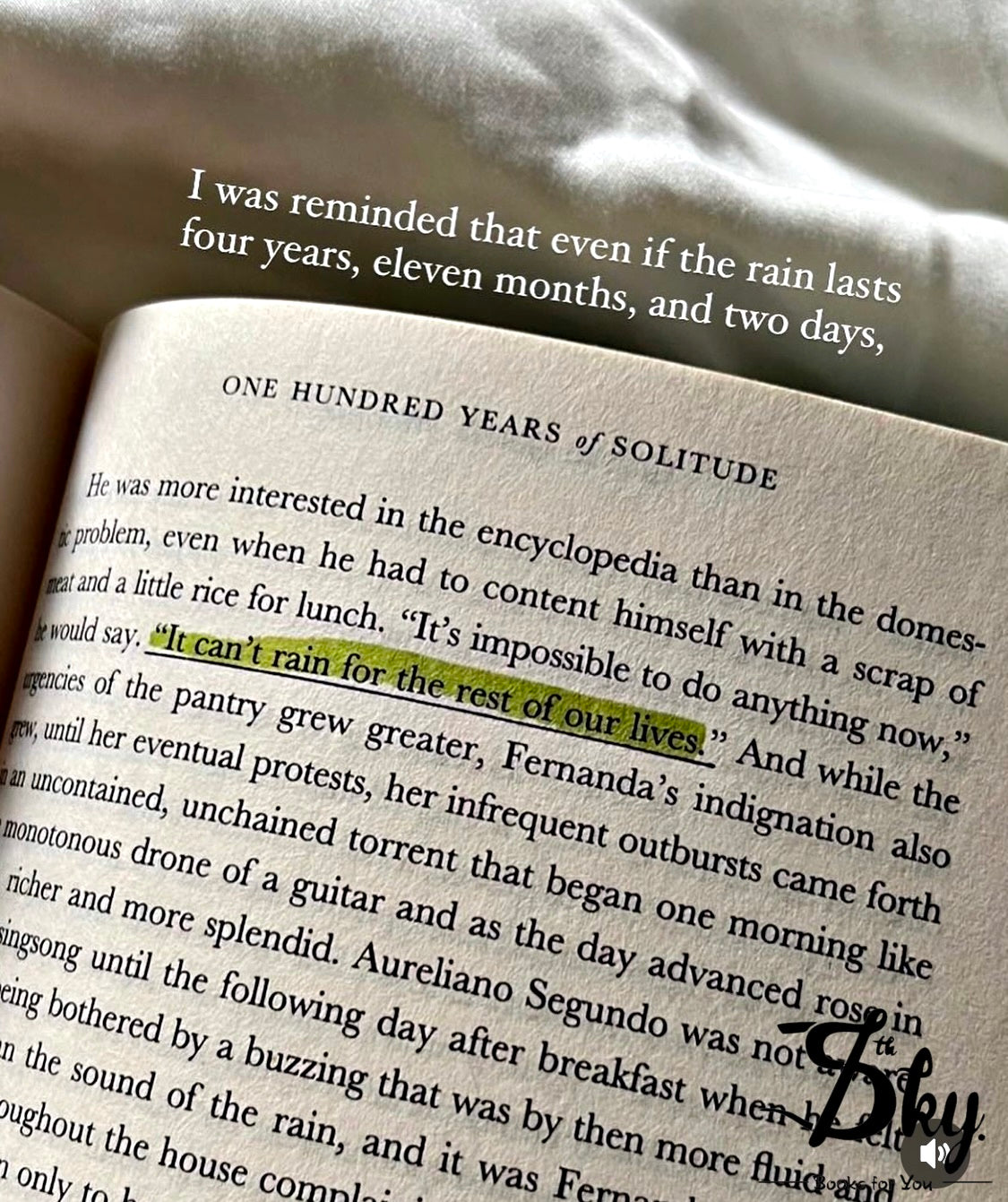 One Hundred Years Of Solitude