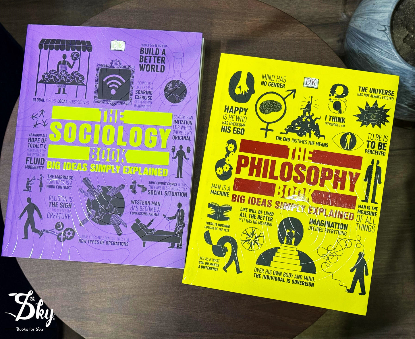 2 Books Set ( The Philosophy Book + The Sociology Book )