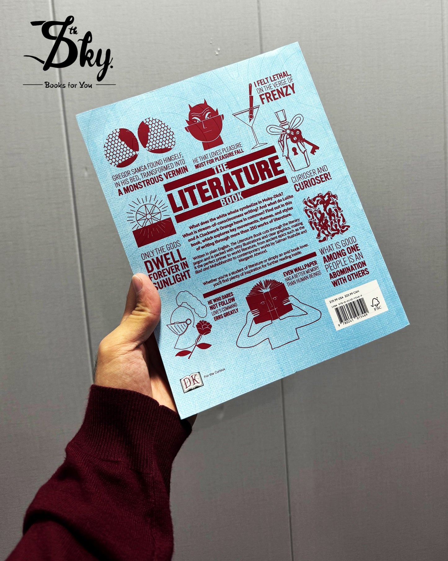 The Literature Book: Big Ideas Simply Explained