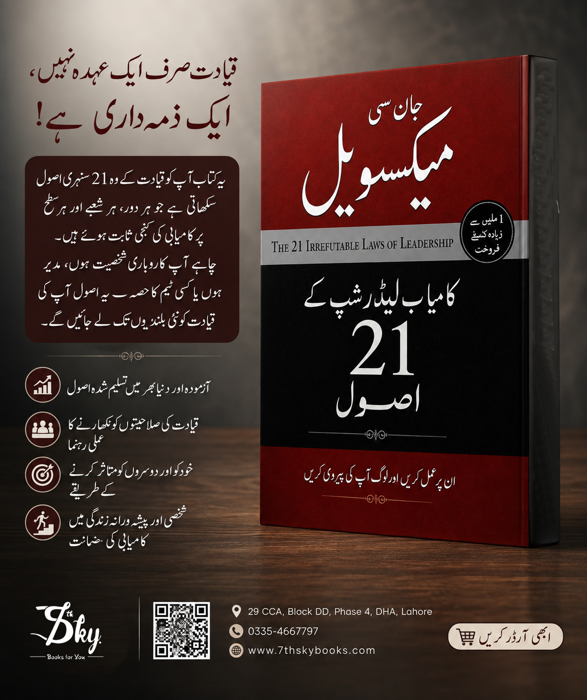 The 21 Irrefutable Laws of Leadership - کامیاب لیڈرشپ کے 21 اصول