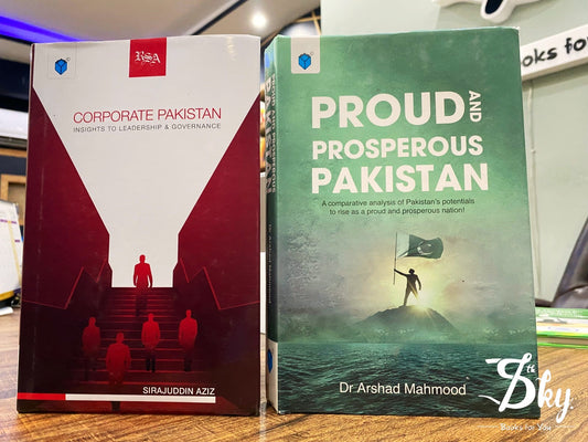 2 books set(Corporate Pakistan Insights To Leadership and Governance/ Proud And Prosperous Pakistan)