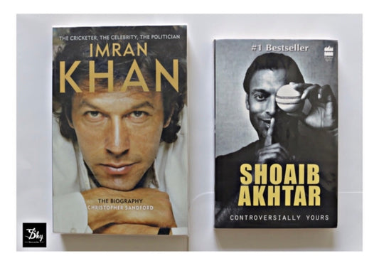 Imran Khan and Shoaib Akhter (Biography set)