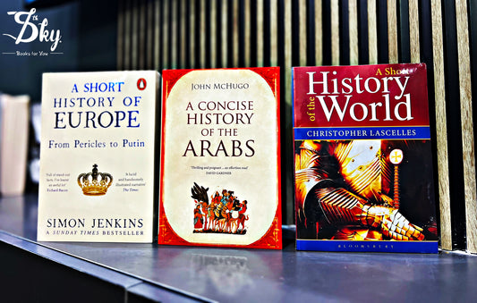 3 History Books Set 3 Diffrenet writter