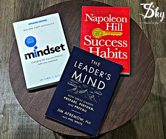 The Leader's Mind+Mindset+Success Habits 3 English Books Set