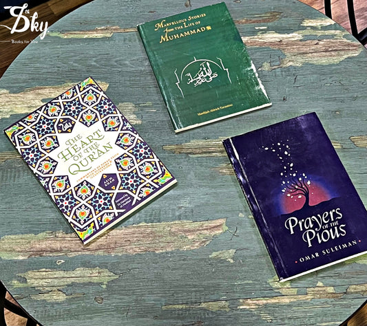 Prayers Of The Pious+ The Heart Of The Quran+ Marvellous Stories From The Life Of Muhammad(S.A.W) 3 Books Set