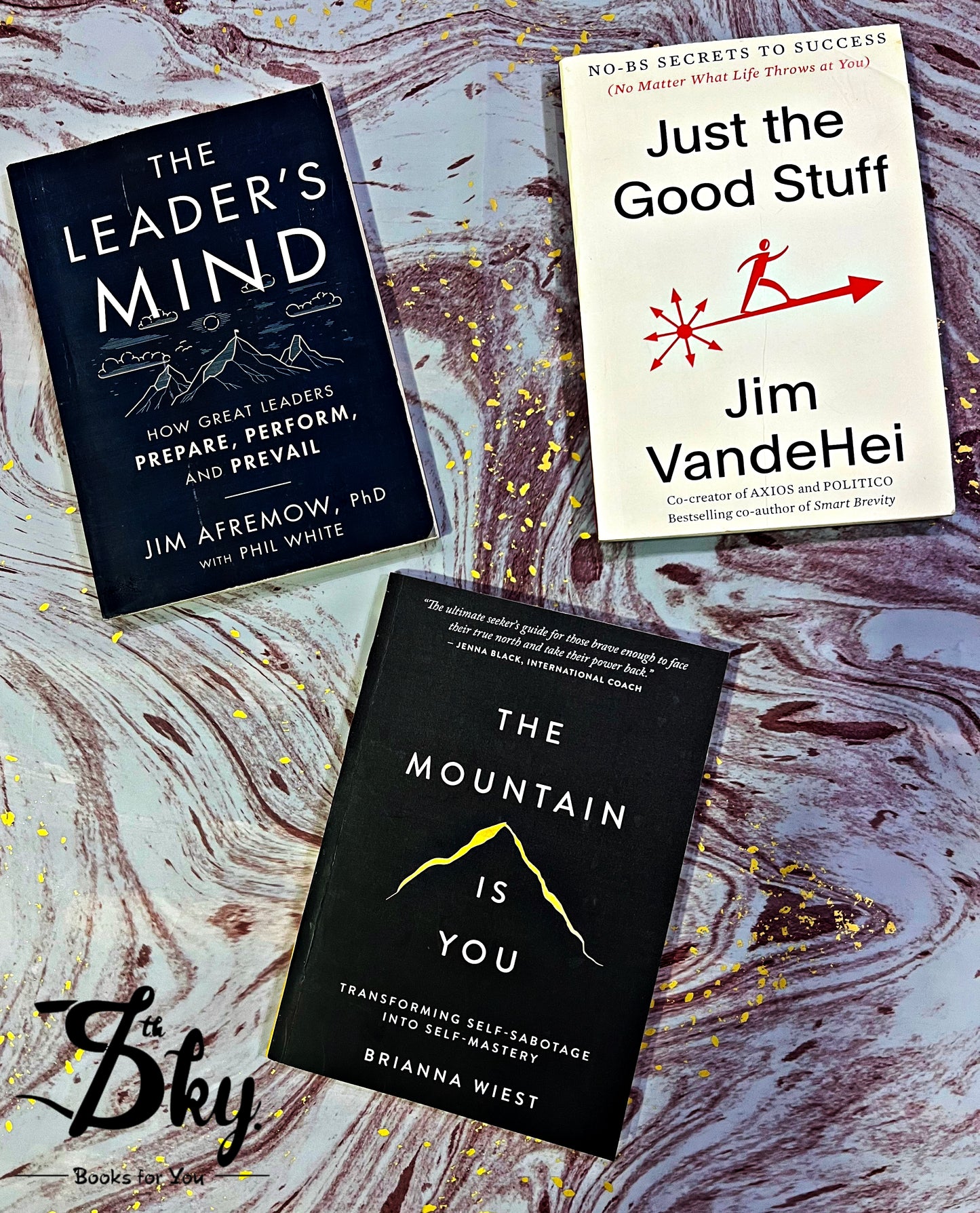 3 Self Motivational Books Set