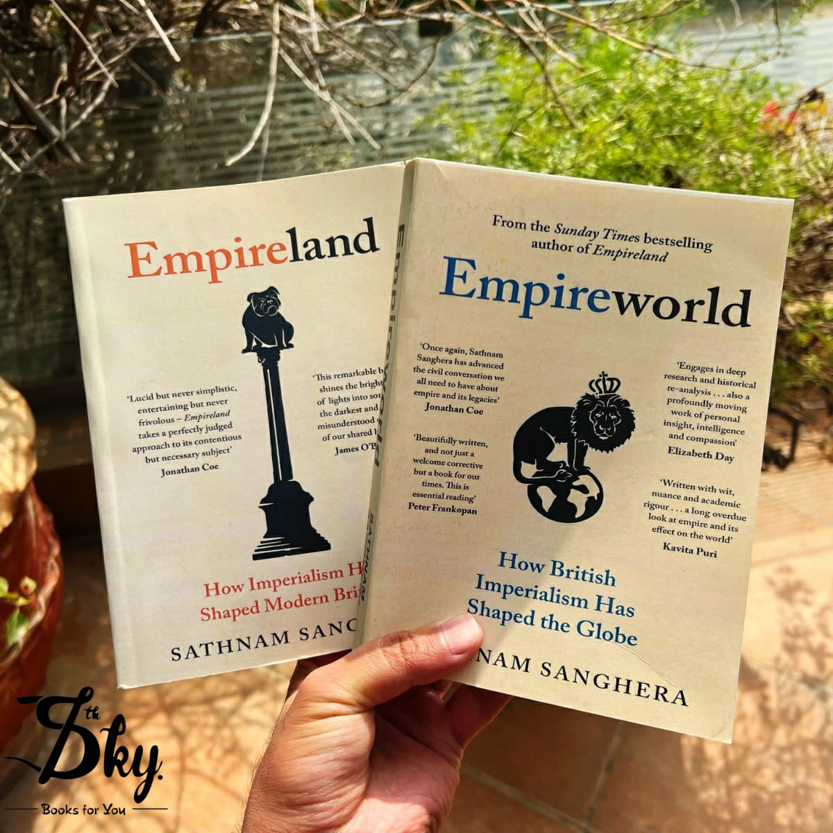 2 Books set of Sathnam Sanghera (Empireland, Empireworld)
