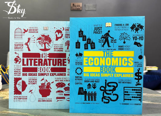2 Books Set ( The Literature Book + The Economics Book )