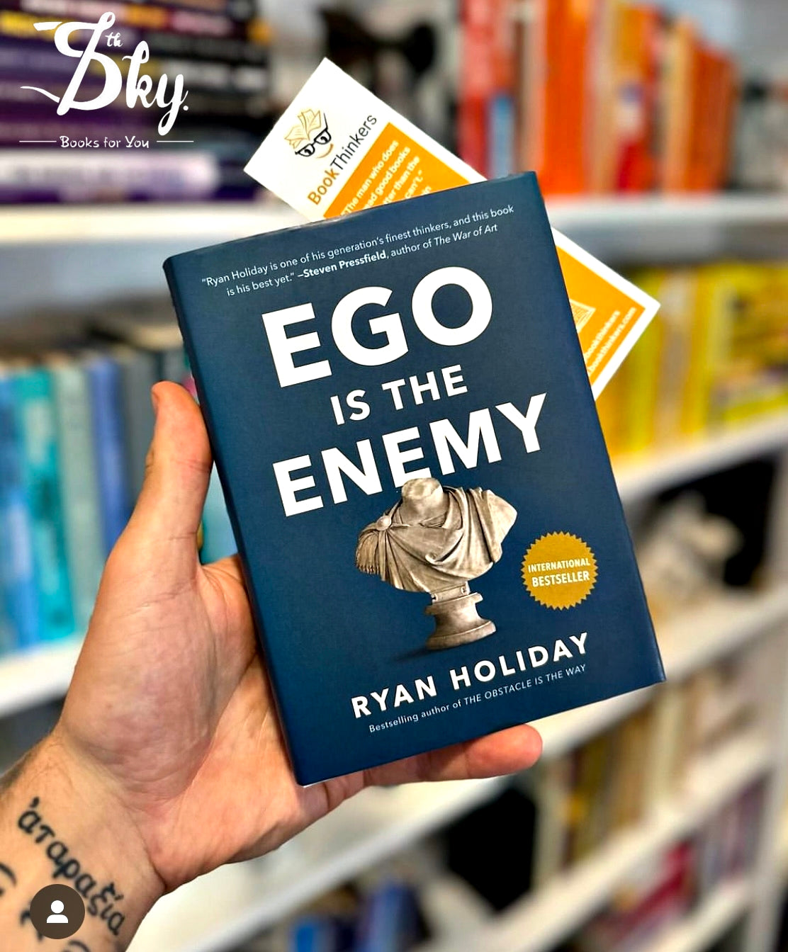 Ego is the enemy- Book by Ryan Holiday